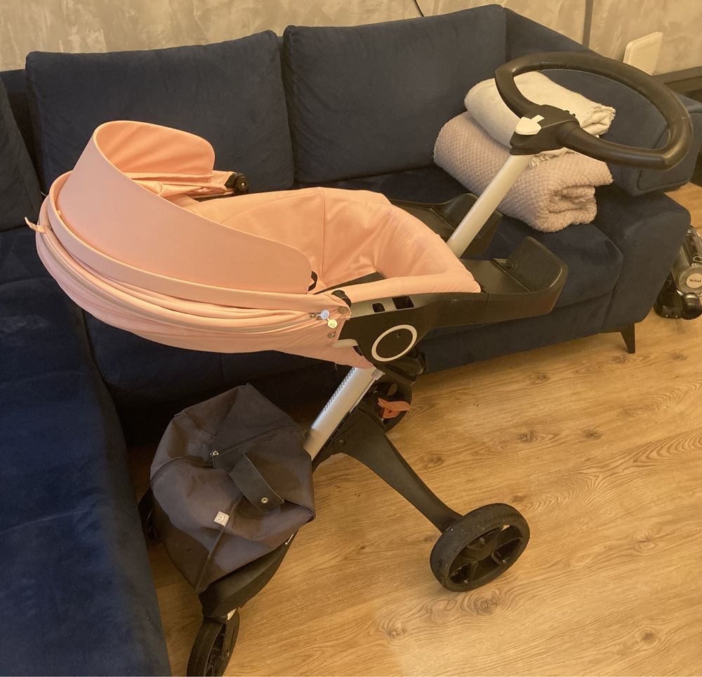 Stokke Xplory v6 Lotus Pink Gda sk Jasie OLX.pl