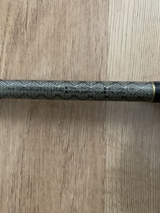 Зломане вудилище Daiwa Silver Greek