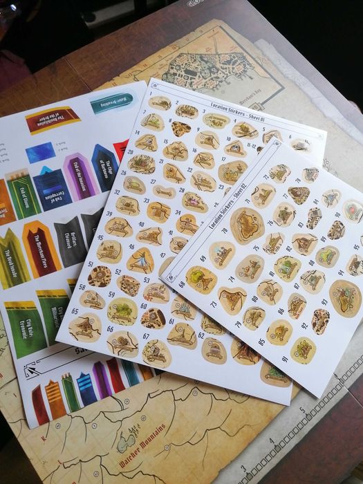 Gloomhaven como novo (com sistema de arrumação)