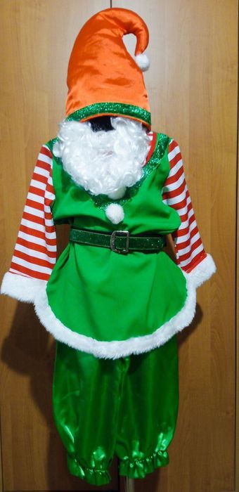 Карнавальні костюми Принц,Король,Мушкетер,Гном,Єльф,Сніговик 98-150 р.