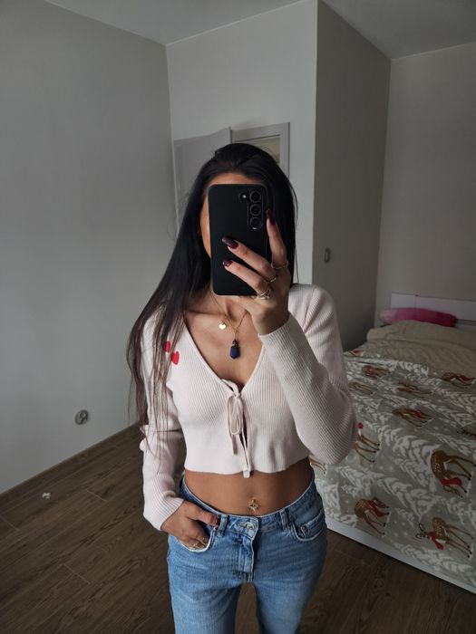 Sweterek sweter wiazany