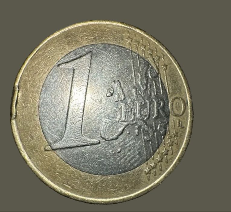 Moeda 1€ de mozart Austria 2002