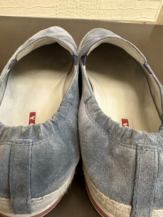 Мужские слипоны Prada. Оригинал