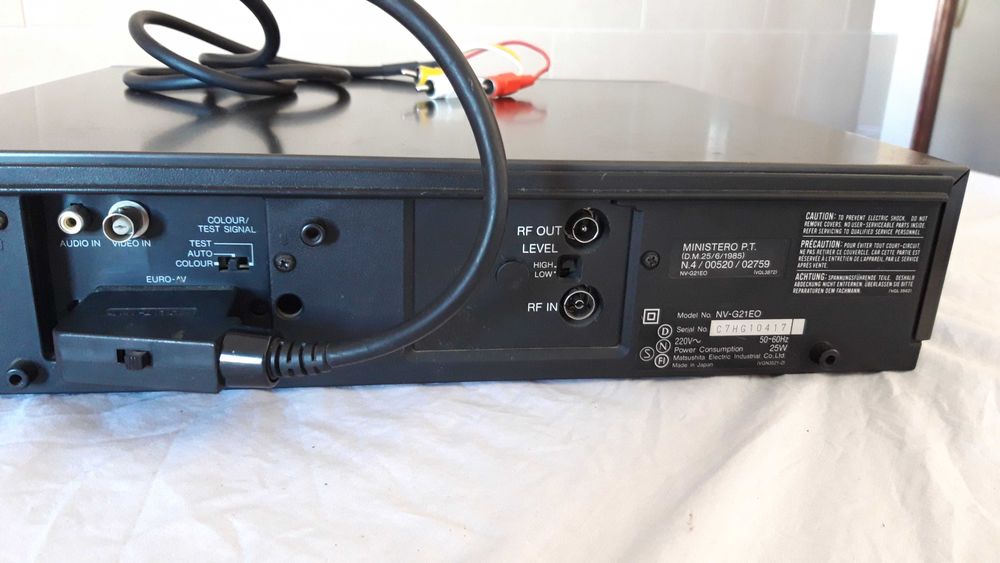 Vídeo  VHS Panasonic NV G21 HQ