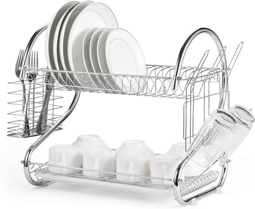 Сушарка для посуду Wet Dish Organiser 8051S з органайзером