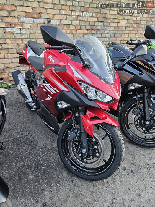 Kawasaki z250 ABS ninja мотоцикл з Японії без пробігу по Україні