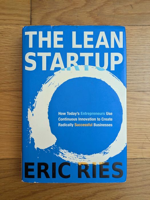 Livro The Lean Startup de Eric Ries