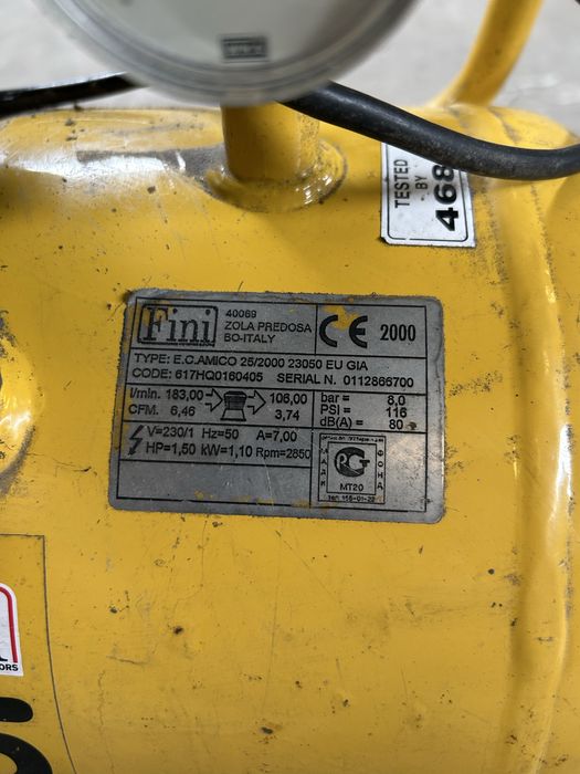 Compressor Fini 25L