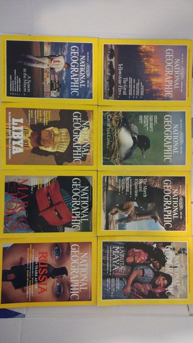 Revistas National Geographic - 1976 a 2012 - 2 euros