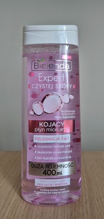 Bielenda kojący płyn micelarny 3w1, 400ml