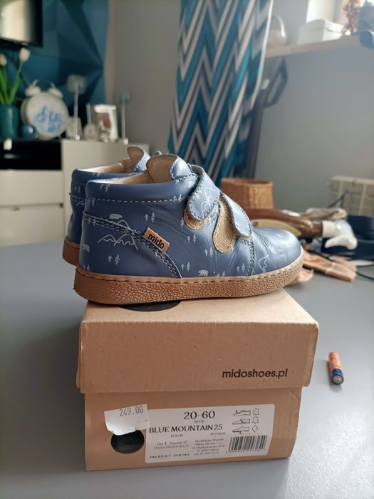 Buciki skórzane mido noster