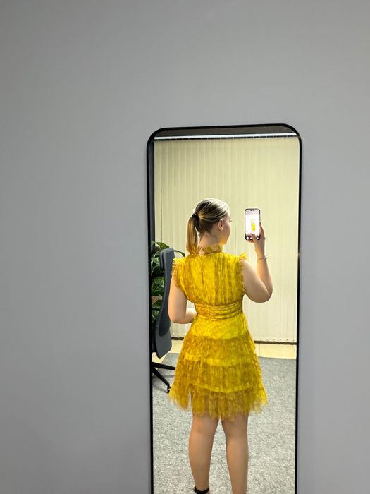 Vestido amarelo Goa Goa