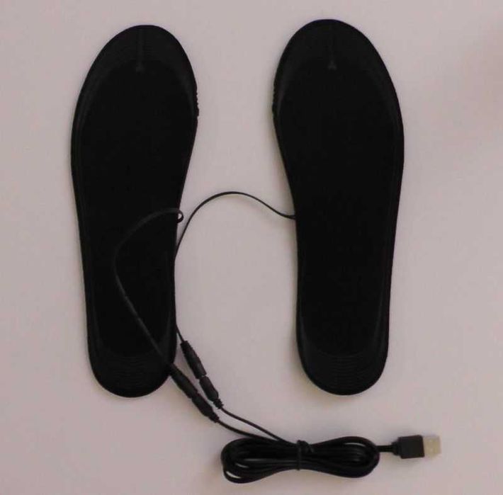 Wkładki do butów podgrzewane na USB R-35-46 temp. 40-50 st C