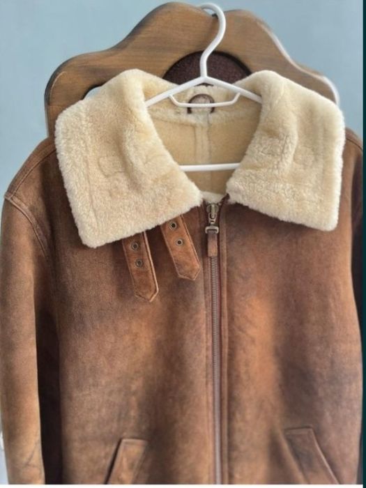 Чоловіча дубленка  пілот
