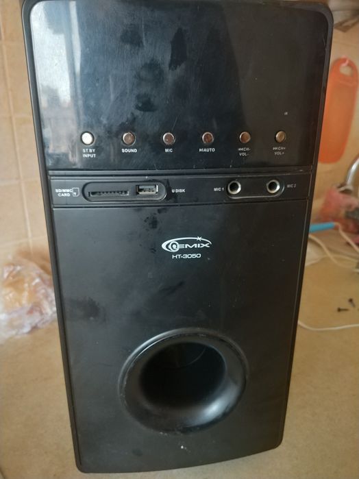 Gemix HT-3050 сабвуфер корпус в сборе