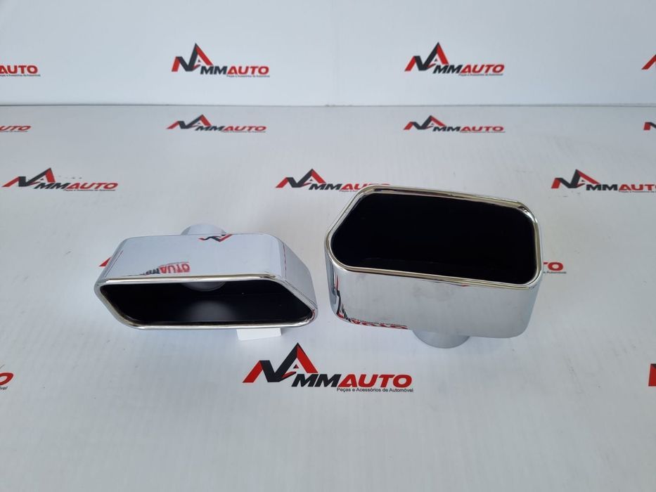 Ponteiras BMW 550d Inox