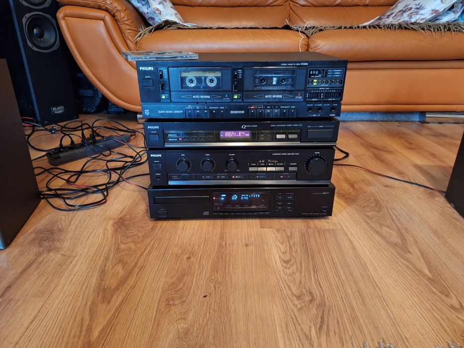 Wieża stereo PHILIPS, CD Kenwood