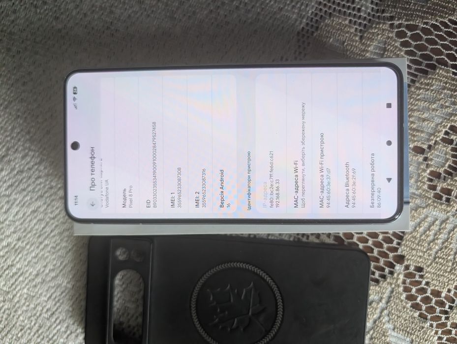 Google pixel 8 pro, 12/128 gb, все працює, не заблокований, google pixel