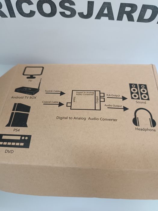 Conversor de áudio, AMANKA decodificador de áudio digital para analógi