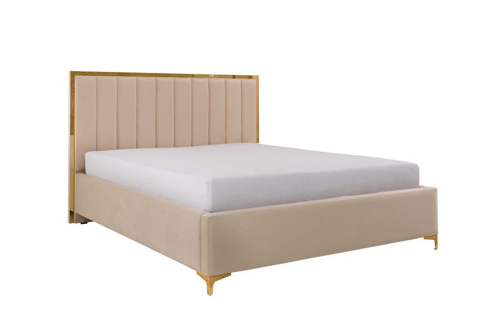 Łóżko CARMEN z pojemnikiem na pościel pod materac 160x200 Beata Meble