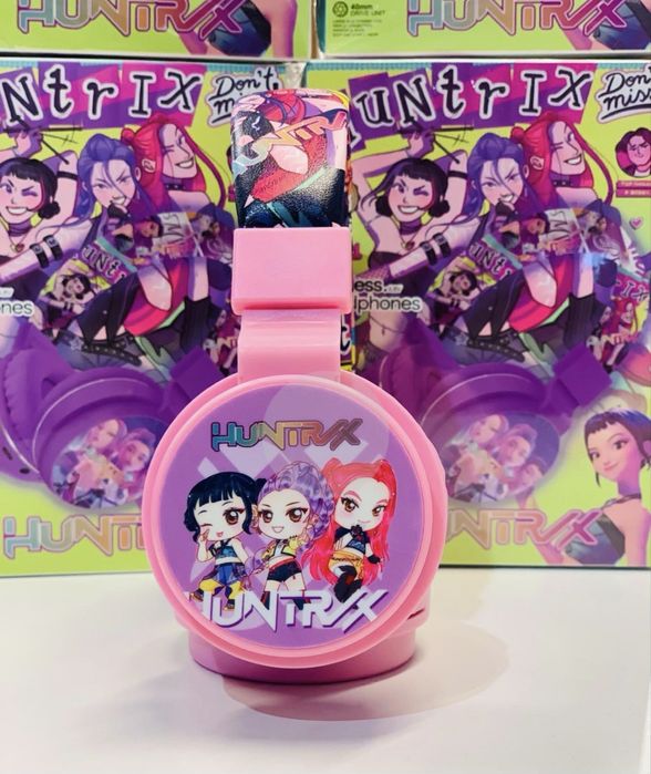 Auscultadores K-POP Huntrix - Novo e Selado (Envio grátis)