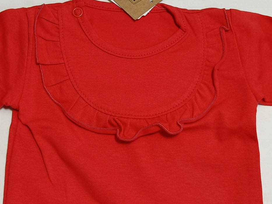 Body Niemowlęce MROFI - Lea CZEROWNE roz 62 cm