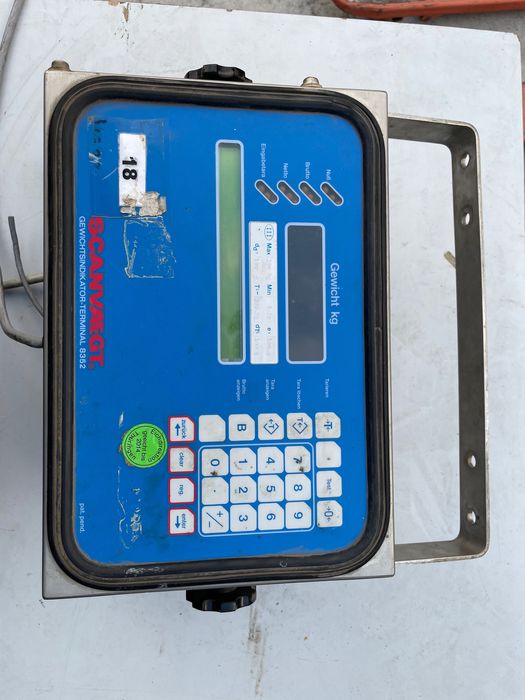 Waga przemysłowa Scanvaegt z wyświetlaczem 8352