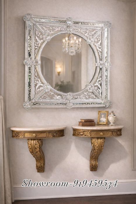 Par de mesas de apoio ou cabeceira