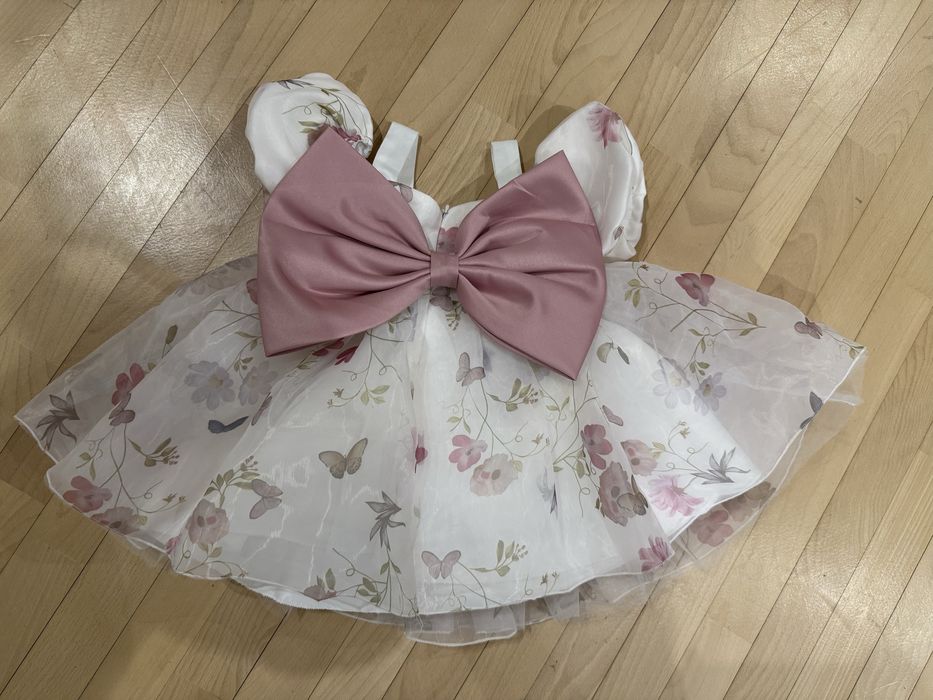 Продам Плаття, туфлі, накидка , Сукня на 1 рік