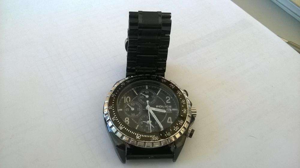relogio POLICE cronografo alarme