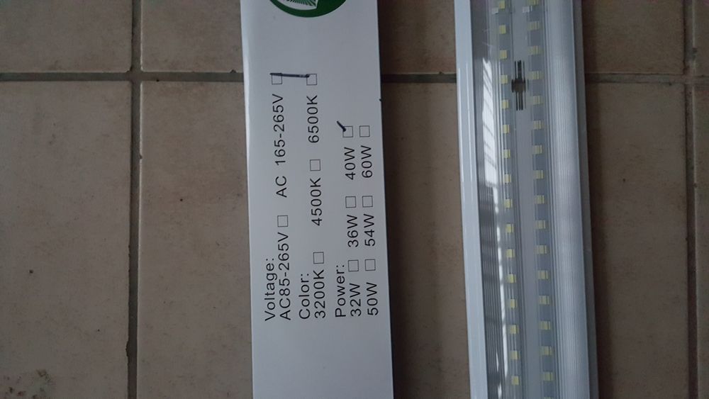 Lampy Led 120cm 40w