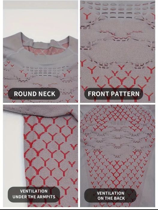 Męska kompresyjna koszulka termiczna L