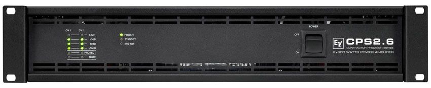 Підсилювач EV Electrovoice CP 2.6 II покоління Iris-net 1800ватт мост