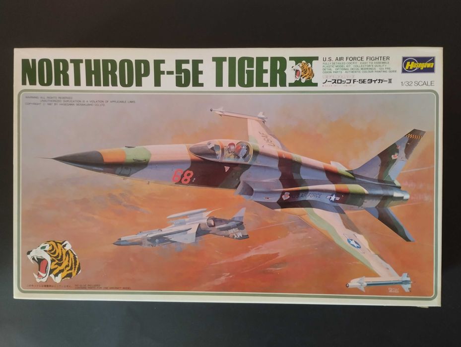 Hasegawa Northrop F-5E Tiger II