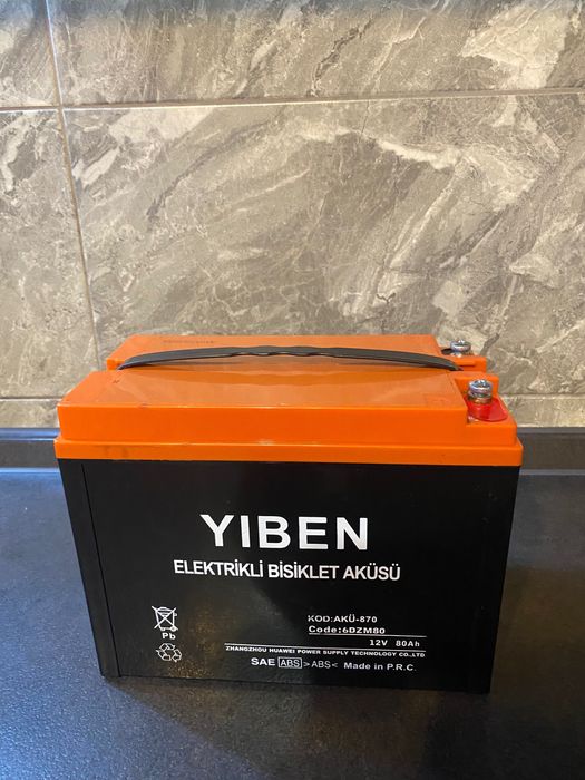 Аккумулятор гелевий 12v 80 ah