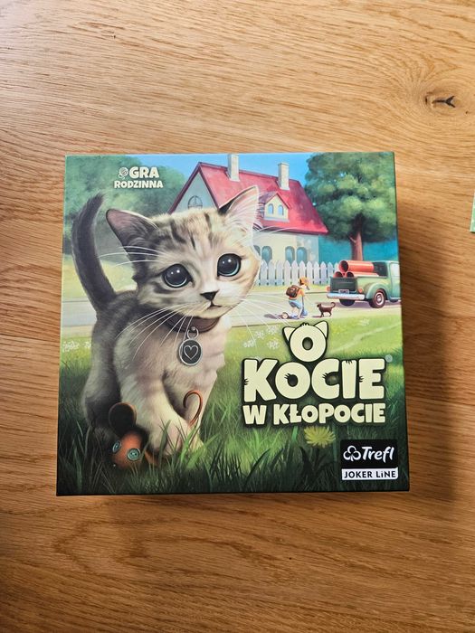 O kocie w kłopocie - gra planszowa