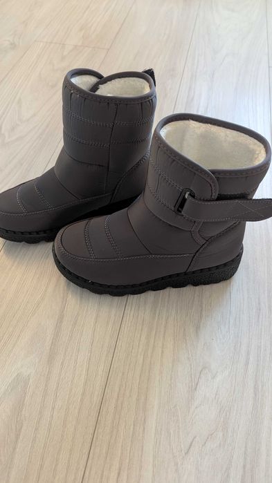 Теплі бавовняні чобітки (дутіки) жіночі 37 р.