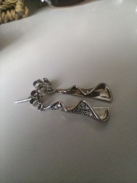 Kolczyki srebrne