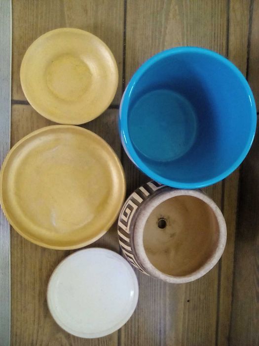 Керамічні горщики для квітів Ручна робота