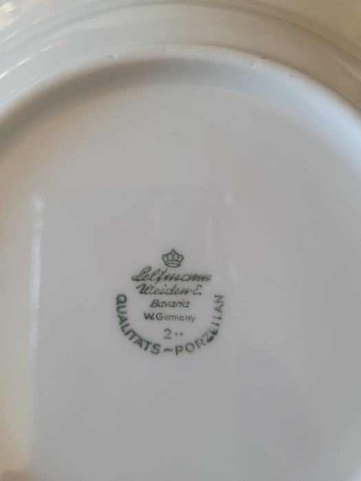 Porcelana Bavaria piękny komplet talerzy