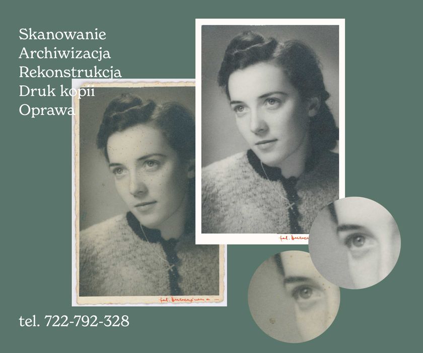 Skanowanie i Archiwizacja zdjęć, negatywów, dokumentów, dzieł sztuki