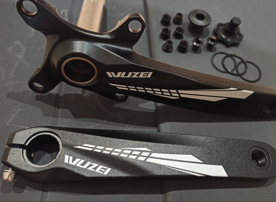 Легкі шатуни Meroca CX, GOLDIX. Виніс Shikra 50мм