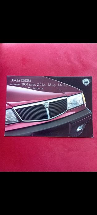 Catálogo de stand Lancia Dedra