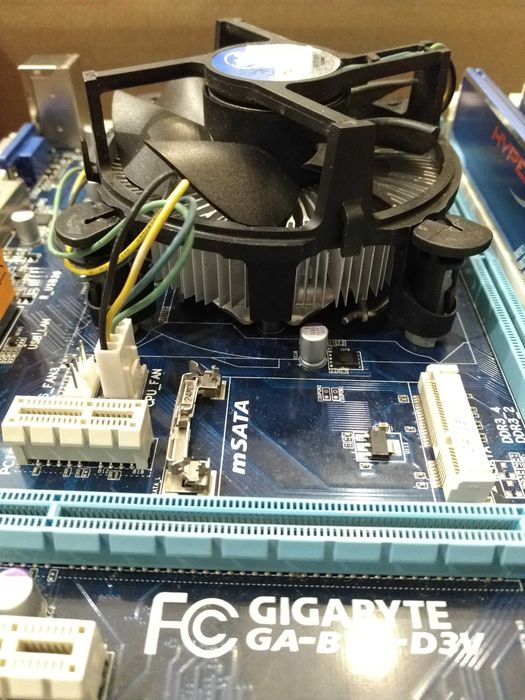 Płyta główna GIGABYTE z procesorem XEON E3-1280v2 Socket 1155 + RAM