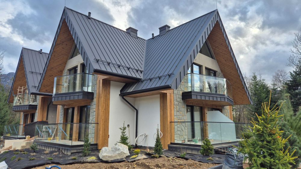 Kościelisko nowa inwestycja 45,93m + 61m+ogródek (budynek  odebrany  przez  PINB)
