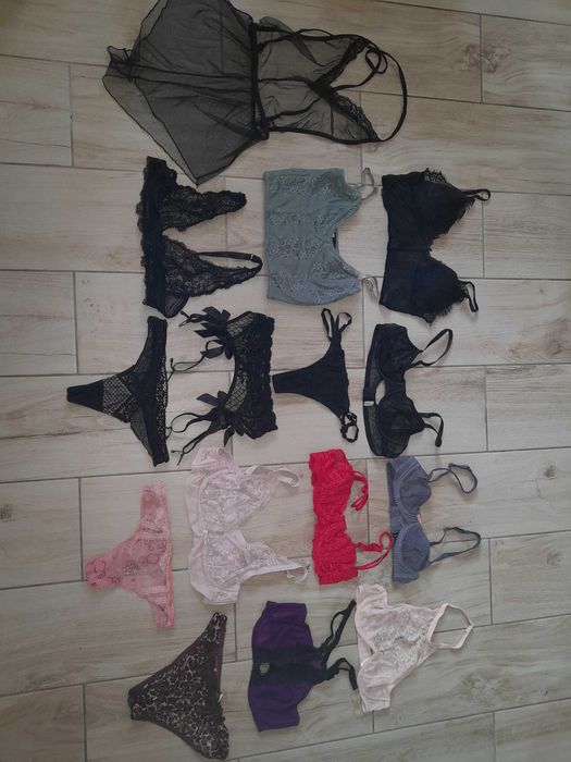 Wielki zestaw koronkowej bielizny 70 B/ S