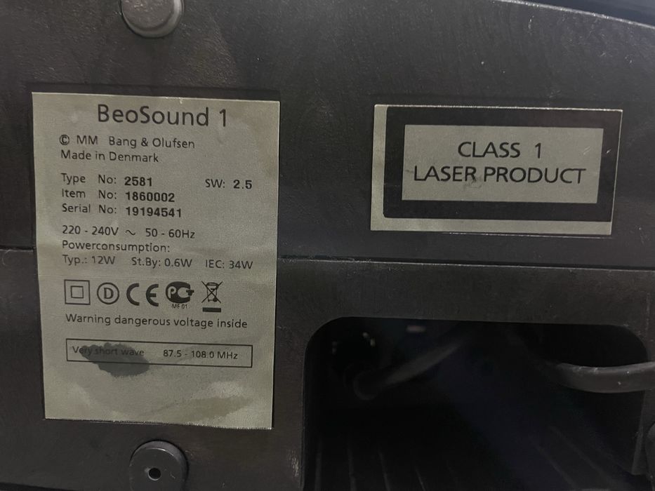 Bang & Olufsen - Beosound 1
