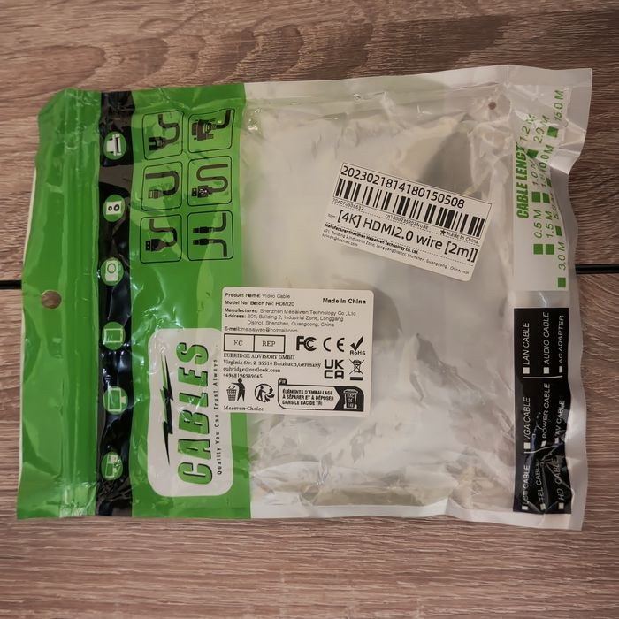 Кабель 4к адаптер  HDMI DVI-I (M)  VGA (F)