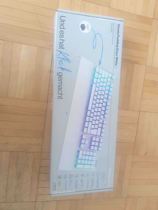 klawiatura omnis pudding onyx white od endorfy