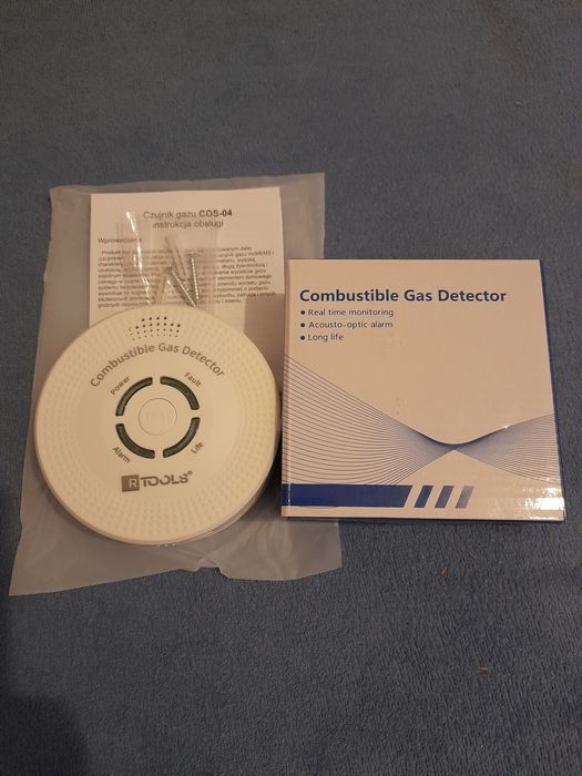 Detektor Czujnik gazów wybuchowych Metan i Gaz Ziemny firmy Rtools.
